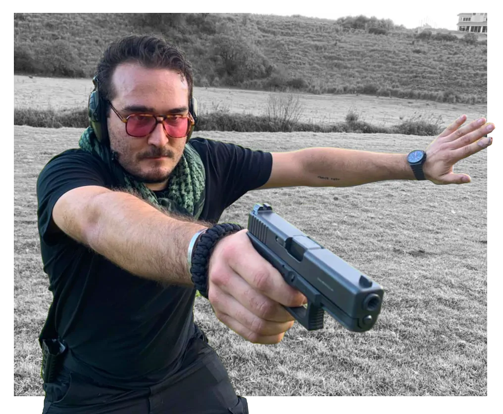 Empleo táctico del armamento pistola 380 teórico